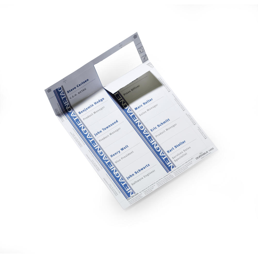 DURABLE Einsteckschild BADGEMAKER 145502 90x54mm