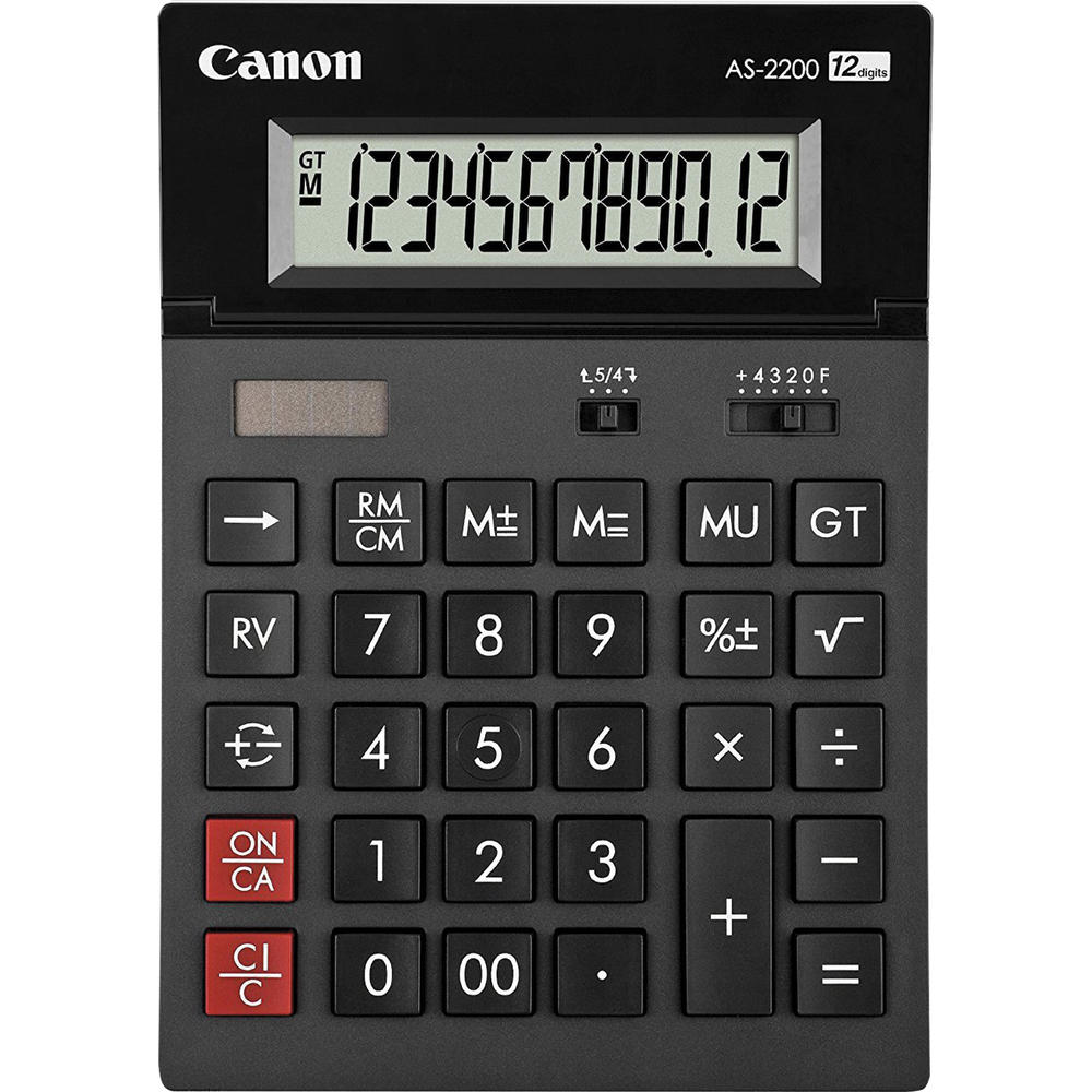 Canon Tischrechner AS-2200 4584B001AB 12st.