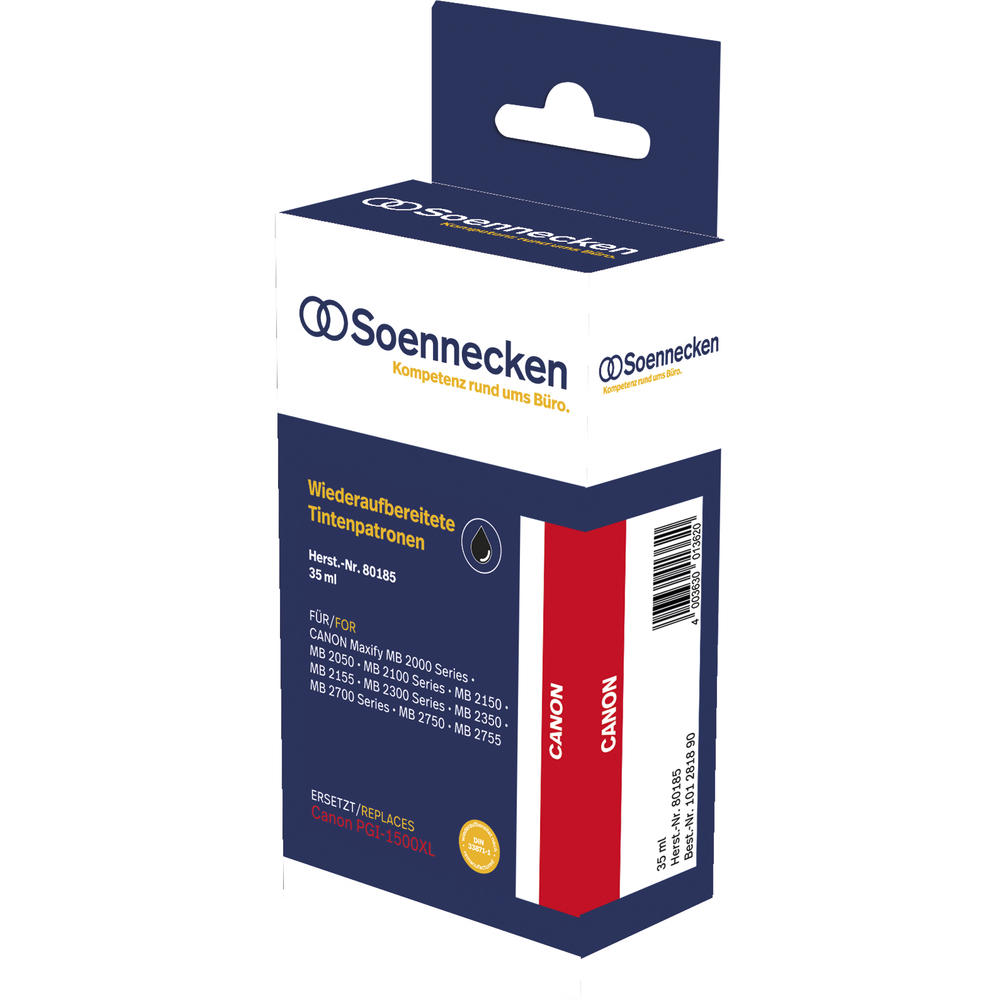 Soennecken Tintenpatrone 80185 wie Canon