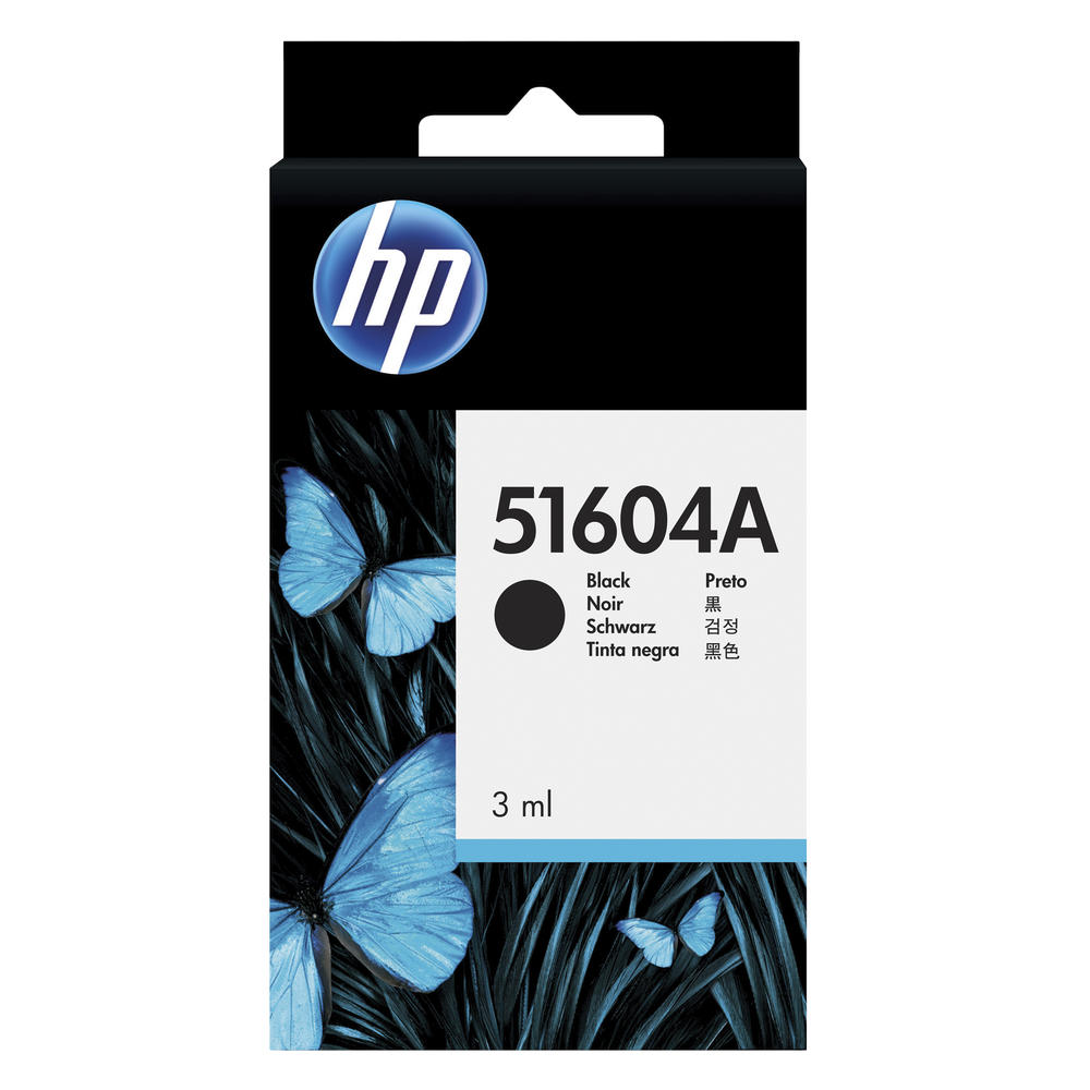 HP Tintenpatrone 51604A 500Seiten 3ml schwarz