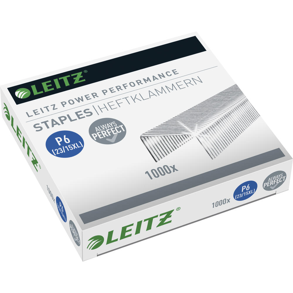 Leitz Heftklammer 55790000 23/15XL verzinkt 1.000