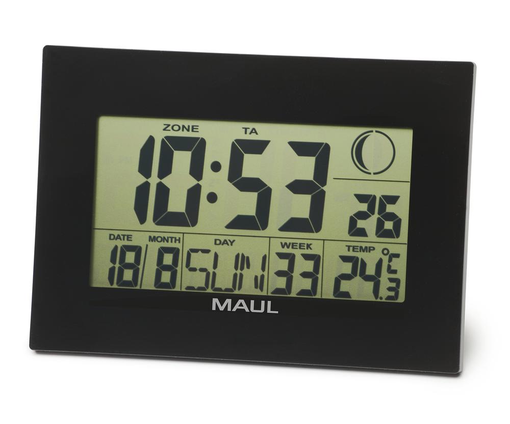 Digitale lcd-klok, tafel- en wandmodel