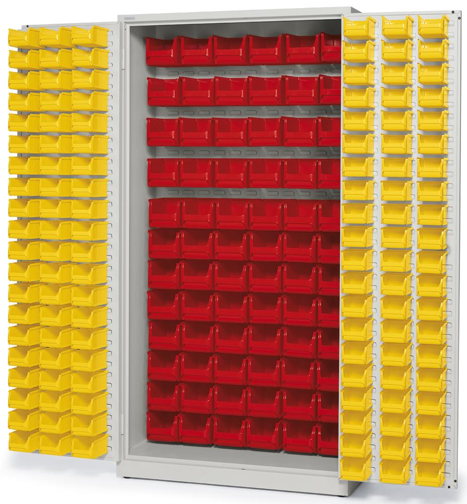 Großraumschrank WS PROFI SYSTEM | mit Schlitzplatten, 192 Kästen