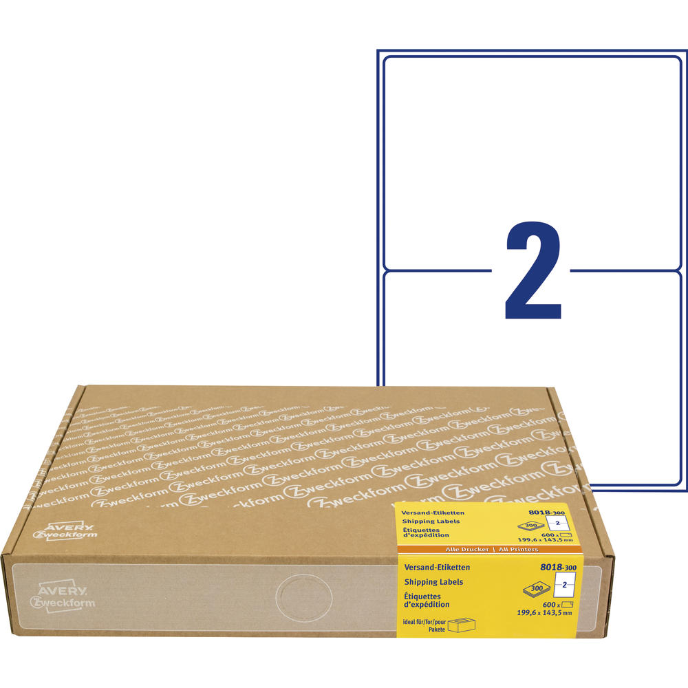 Avery Zweckform Versandetiketten 8018-300