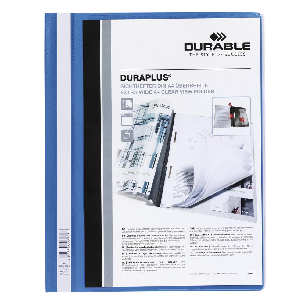DURABLE Angebotshefter DURAPLUS 257906 DIN A4 PP