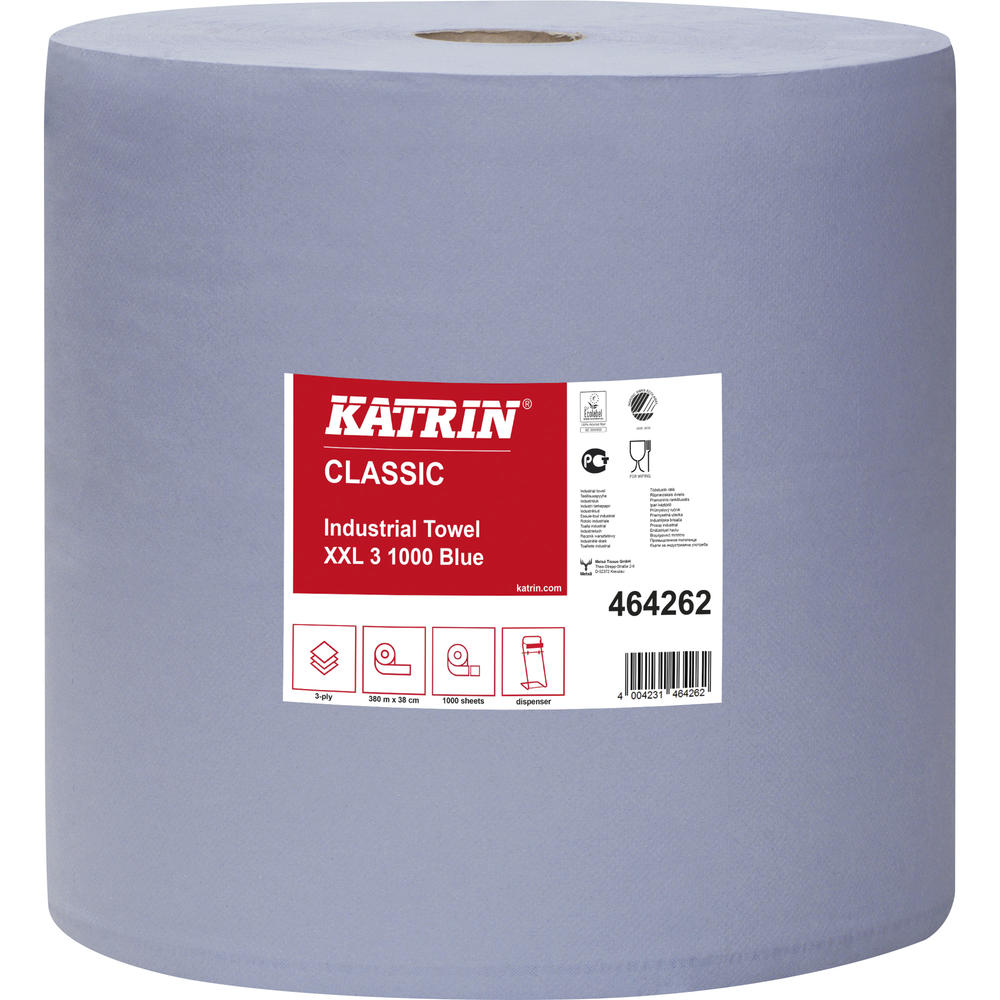 Katrin Putzrolle XXL3 blue 464262 3lagig