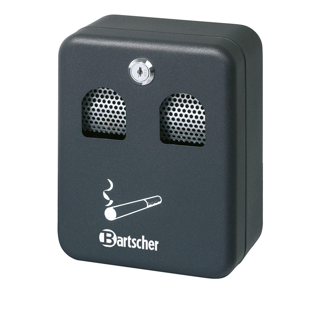 Wandascher, schwarz