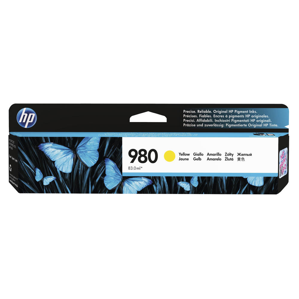 HP Tintenpatrone D8J09A 980 6.000Seiten gelb