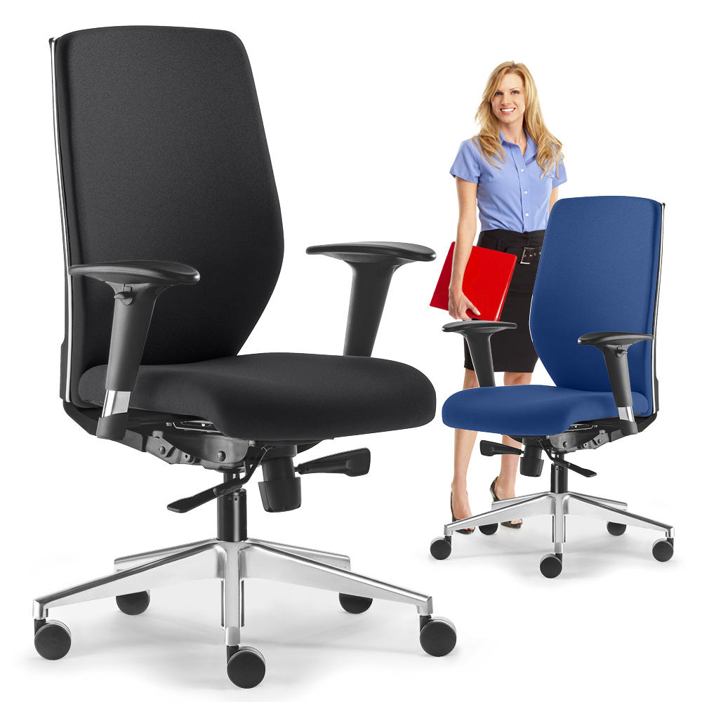 Bürostuhl DV 100 PRO - mit taillierter Rückenlehne