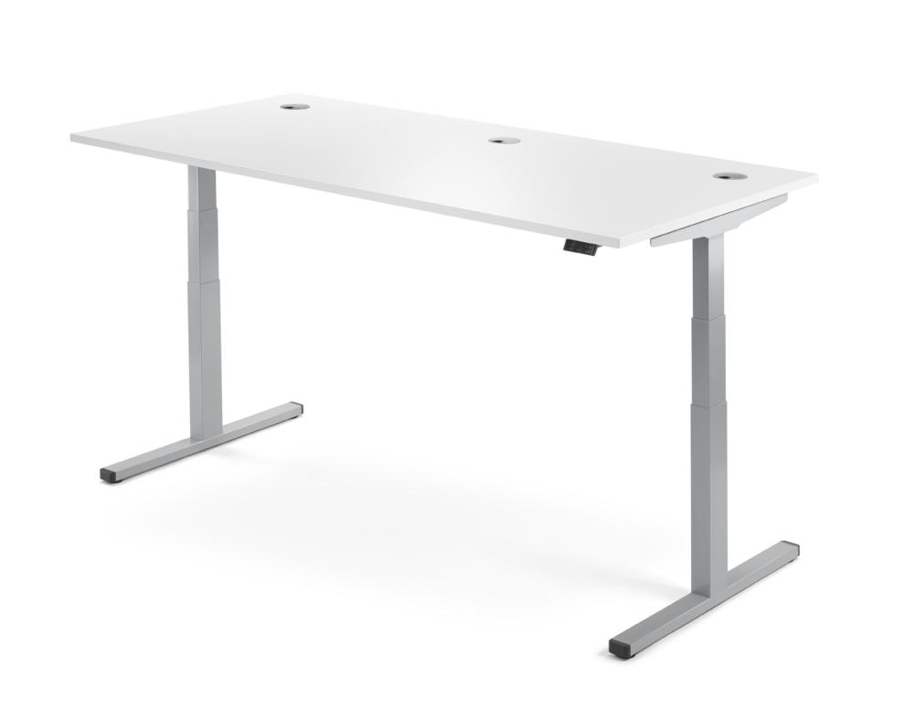 Höhenverstellbarer Schreibtisch T1000 MULTI MODUL | Weiß | 2000