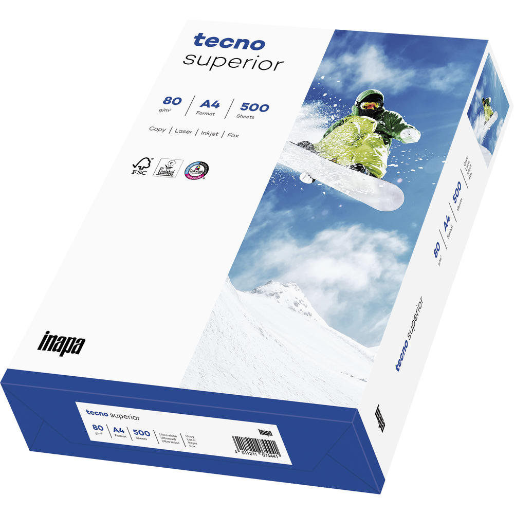 inapa tecno Kopierpapier Superior 2100011536 A4