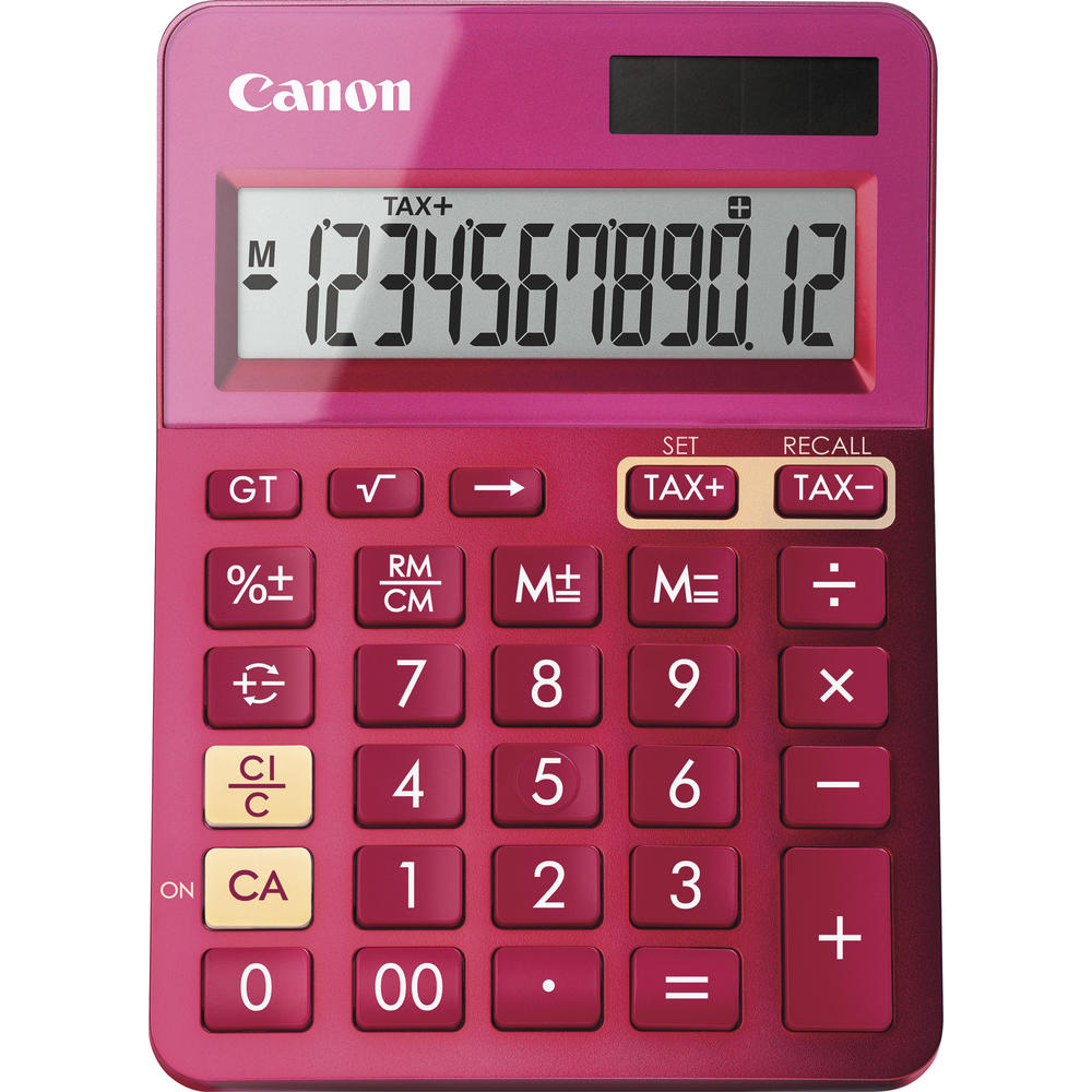 Canon Taschenrechner LS-123K-MPK pink metallic