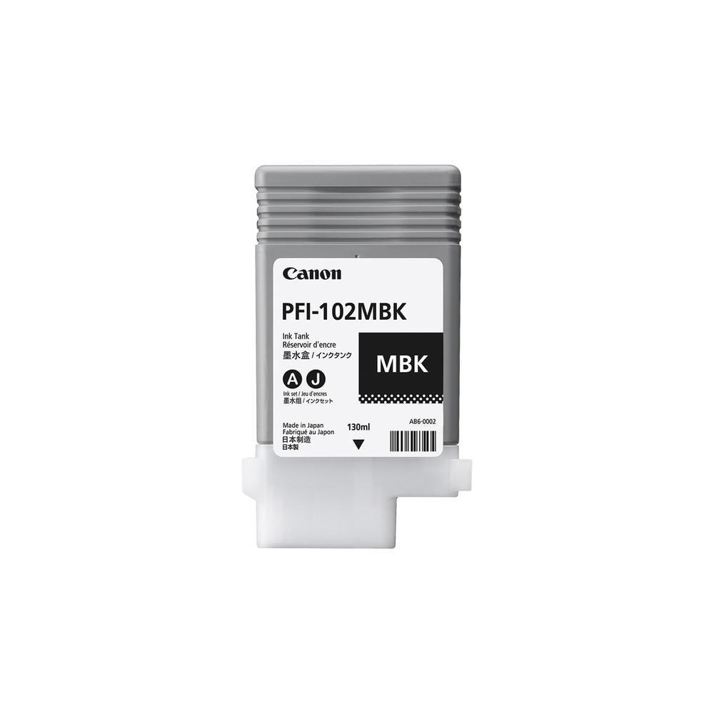 Canon Tintenpatrone 0894B001 PFI102MBK 130ml matt