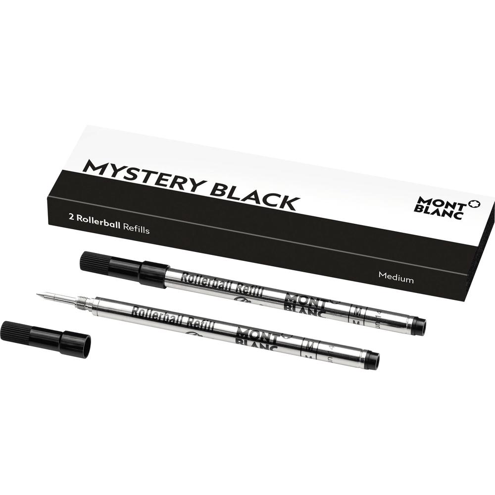 Montblanc Tintenrollermine 128231 mystery black M
