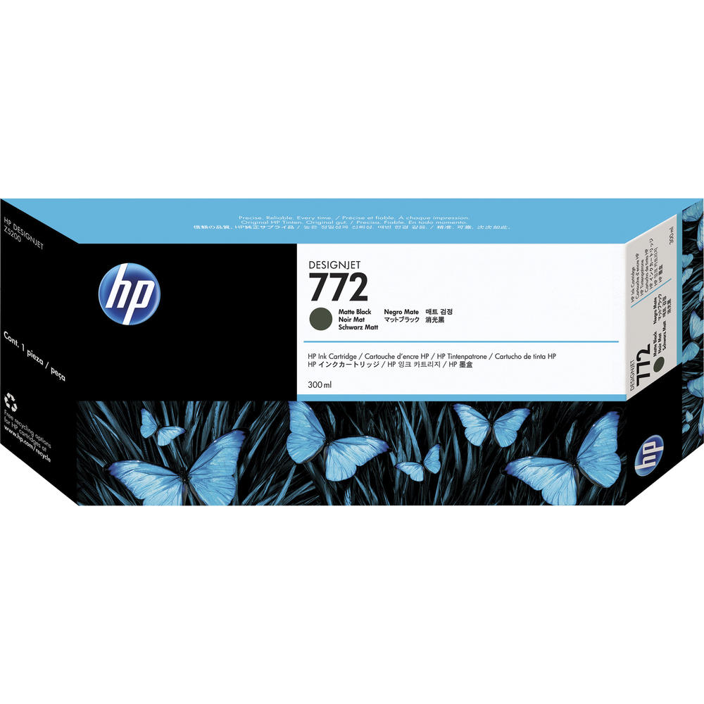 HP Tintenpatrone CN635A 772 schwarz 300ml