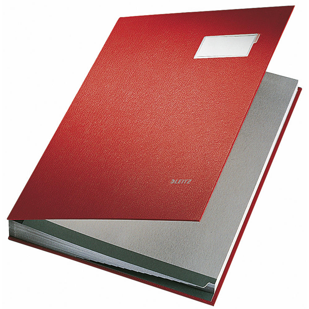 Leitz Unterschriftsmappe 57010025 DIN A4 10 Fächer