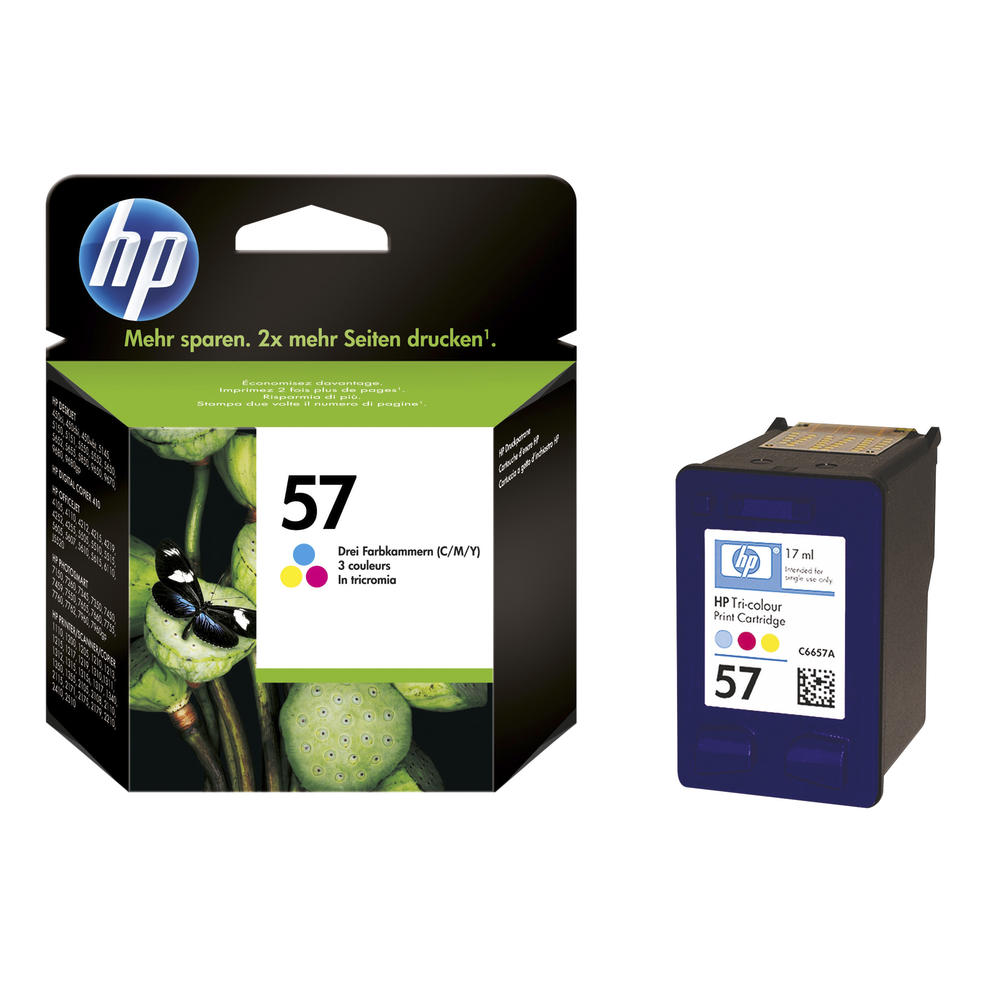 HP Tintenpatrone C6657AE 57 500Seiten 17ml c/m/y