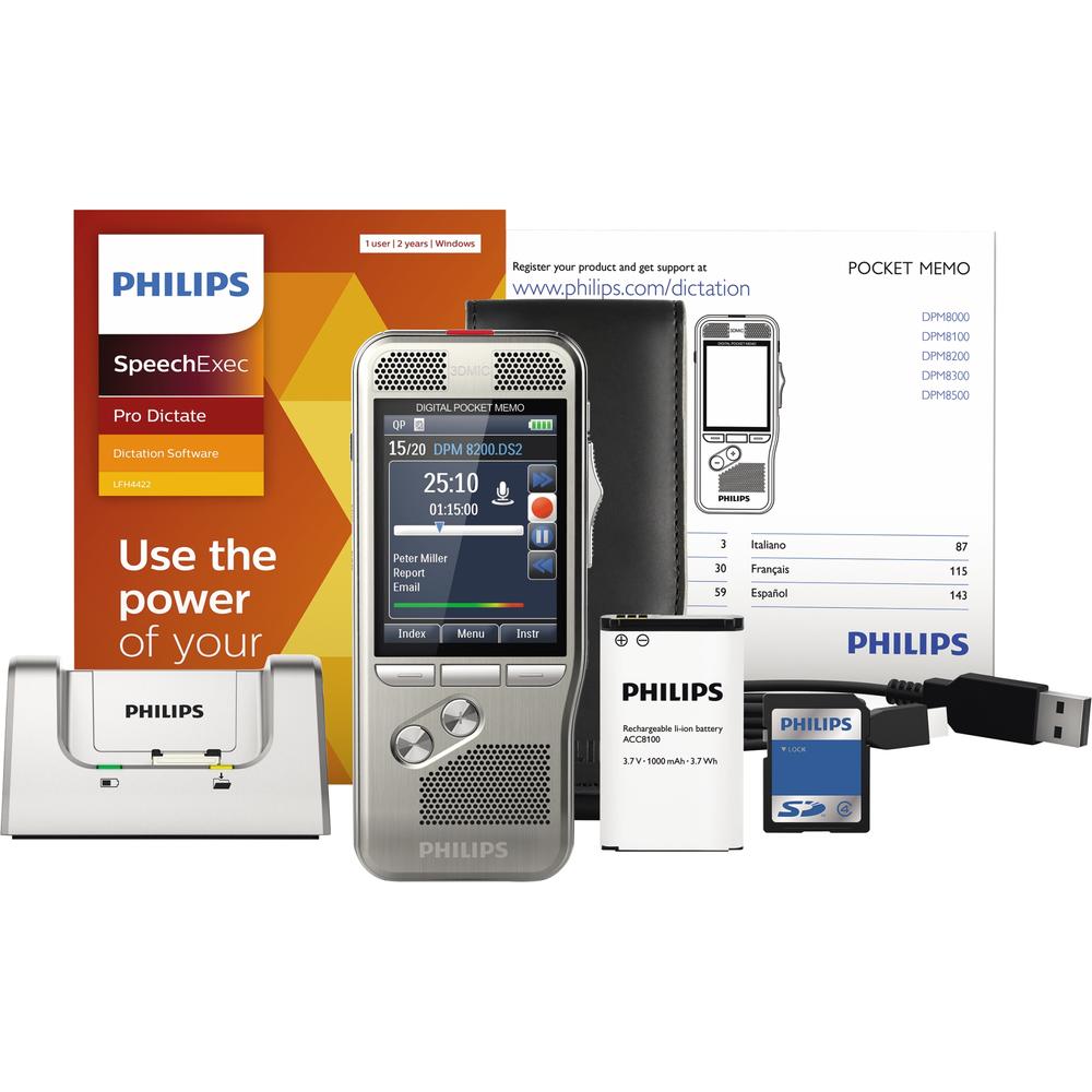 Philips Diktiergerät Digital Pocket Memo