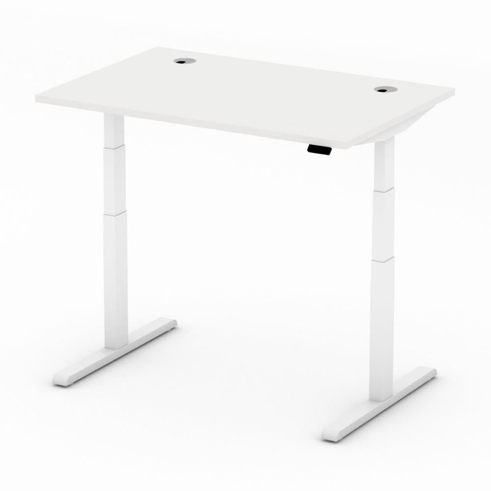 Höhenverstellbarer Schreibtisch PRO MULTI MODUL | Weiß | 1200 | Weiß