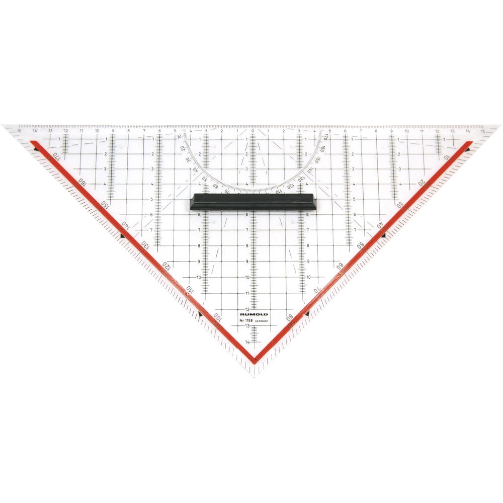 RUMOLD Geometriedreieck 1158 32,5cm Kunststoff