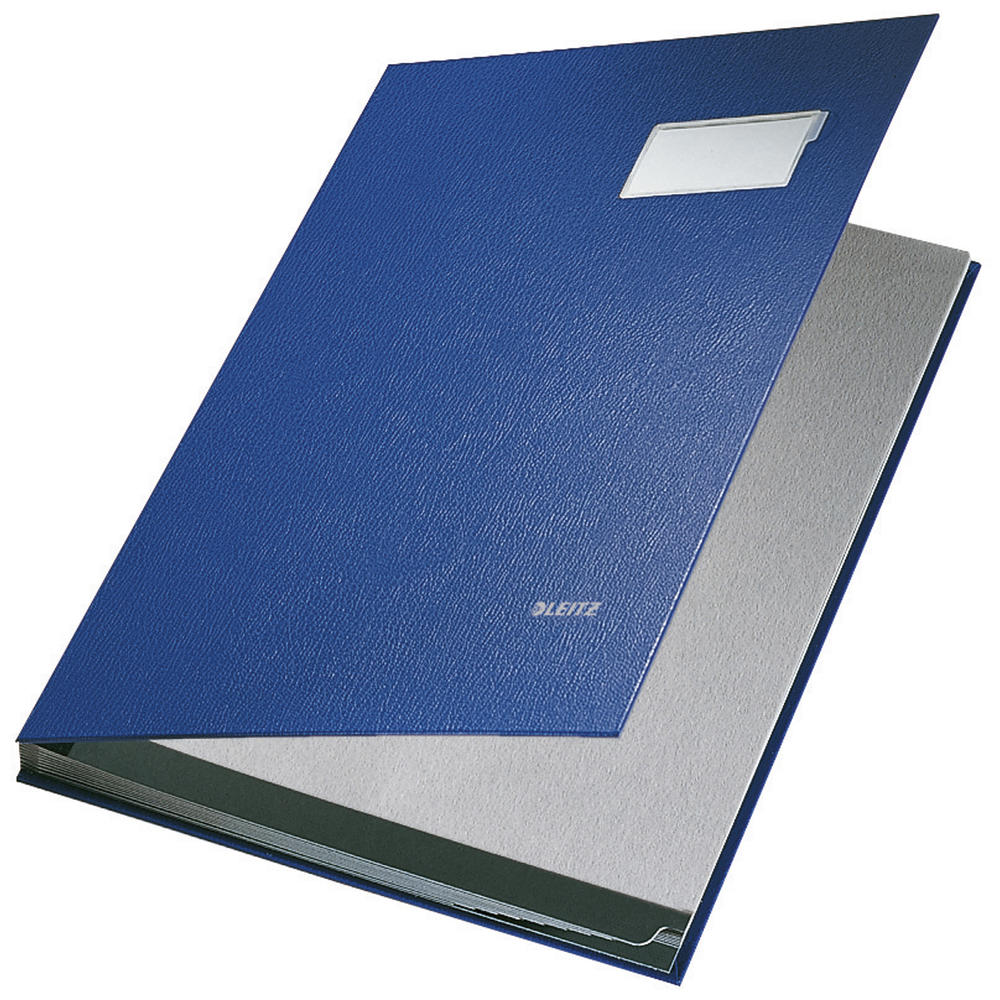 Leitz Unterschriftsmappe 57010035 DIN A4 10 Fächer