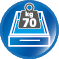 Schubladentraglast bis 70 kg Schubladentraglast bis 70 kg