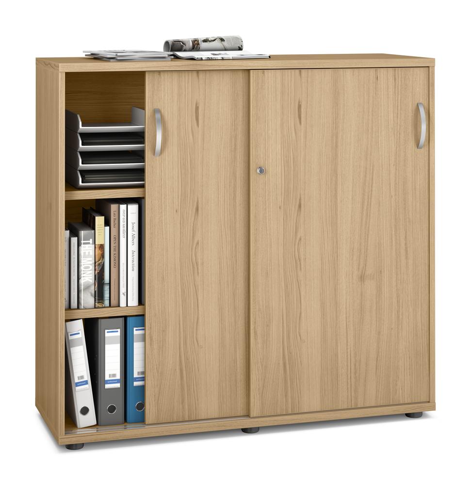 Schiebetürenschrank PROFI MODUL | Eiche hell | 1200 | 1140 mm (3 OH)