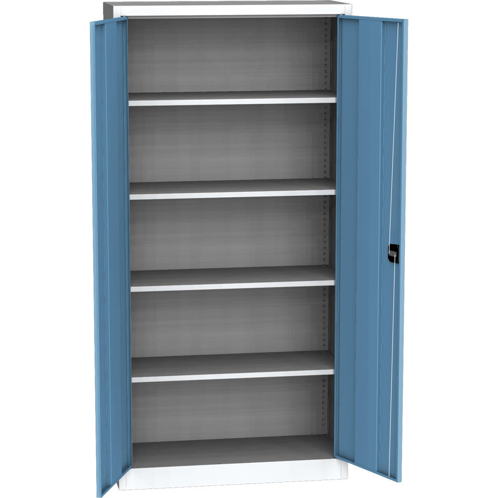 Werkstattschrank SERIE T 110 | Lichtblau RAL 5012 | 950
