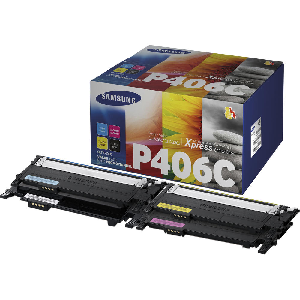 Samsung Toner CLT-P406C x sw/c/m/y 4 St./Pack.