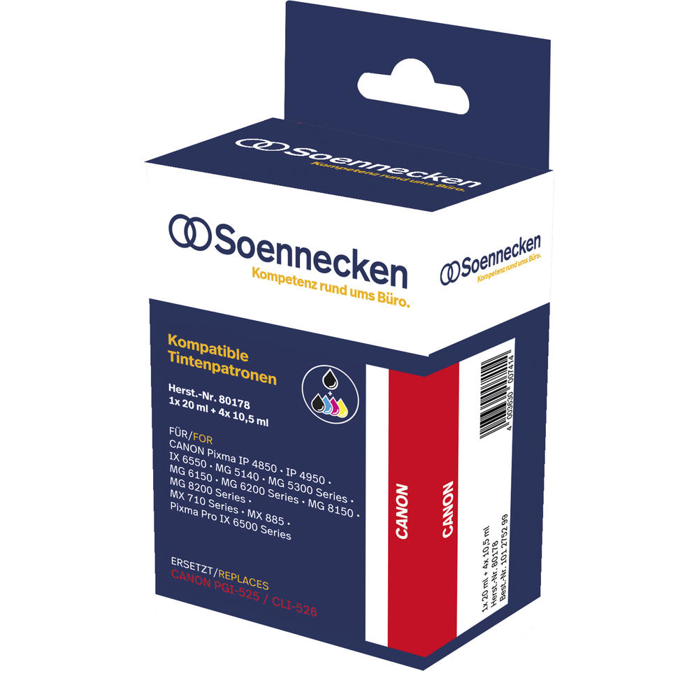 Soennecken Tintenpatrone 80178 wie Canon