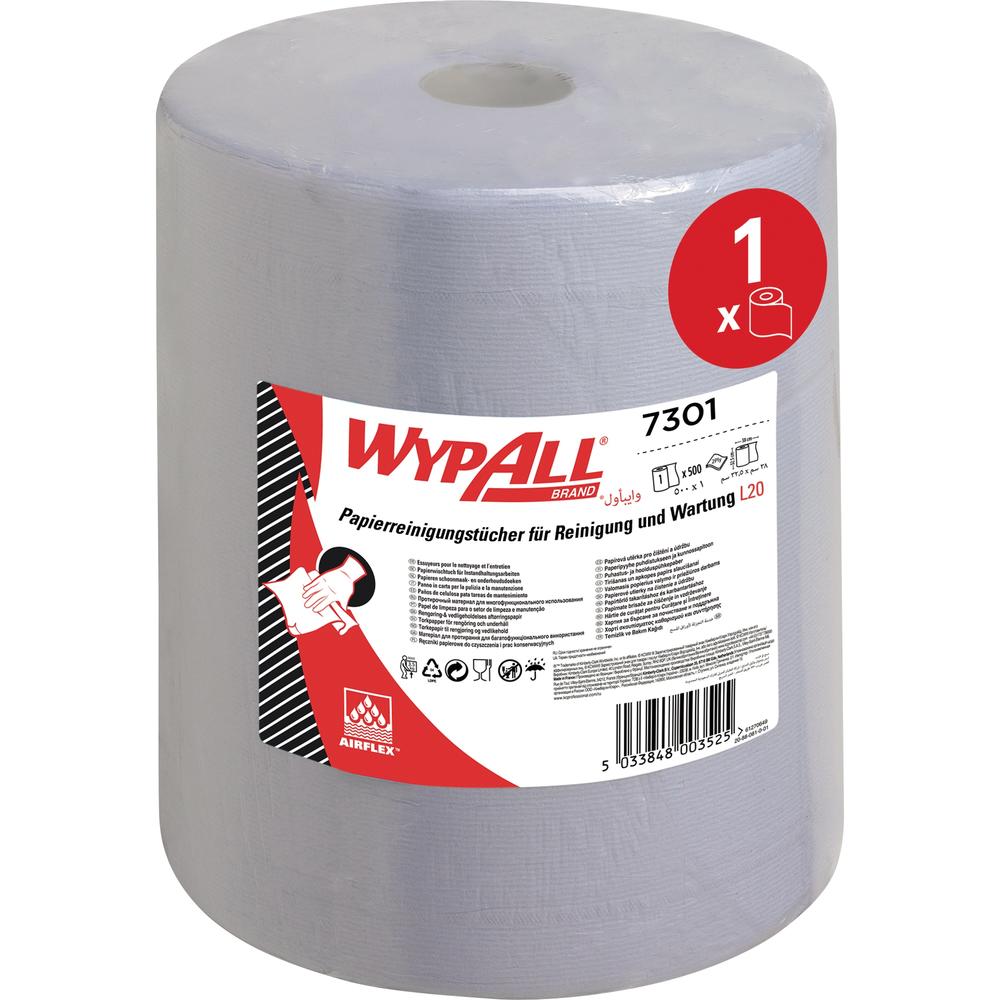 WYPALL Wischtuch L20 7301 2lagig 33x38cm Rolle