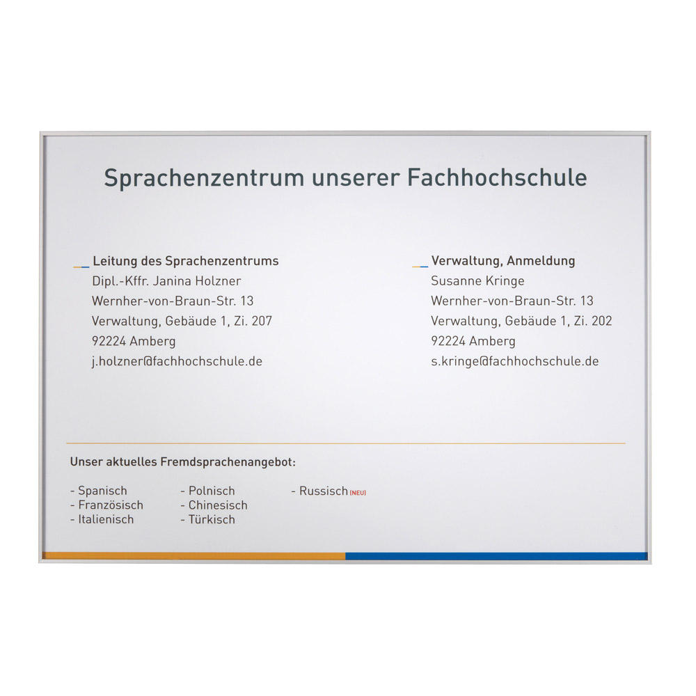 Papiereinlage Wegweiser Mandro DIN A3 | 419 | 296