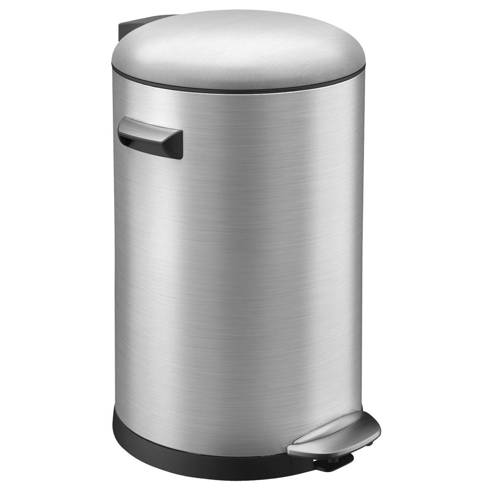 Retro Tretabfallsammler, 20 Liter | Edelstahl, matt | 20,00