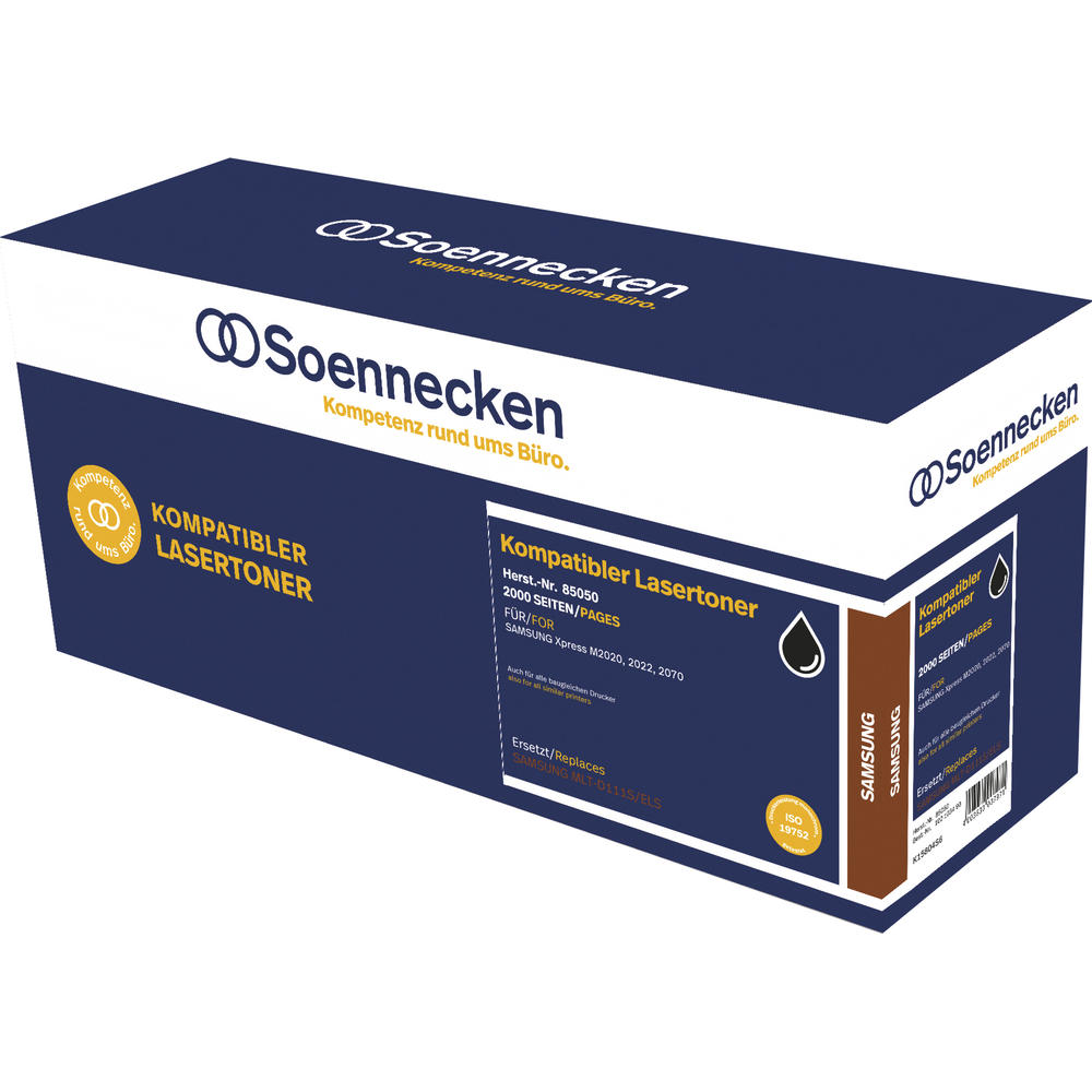 Soennecken Toner 85050 wie Samsung MLT-D111S/ELS