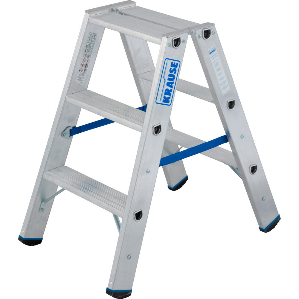 Stufen-Doppelleiter Stabilo, 2 x 3 Stufen | 2240
