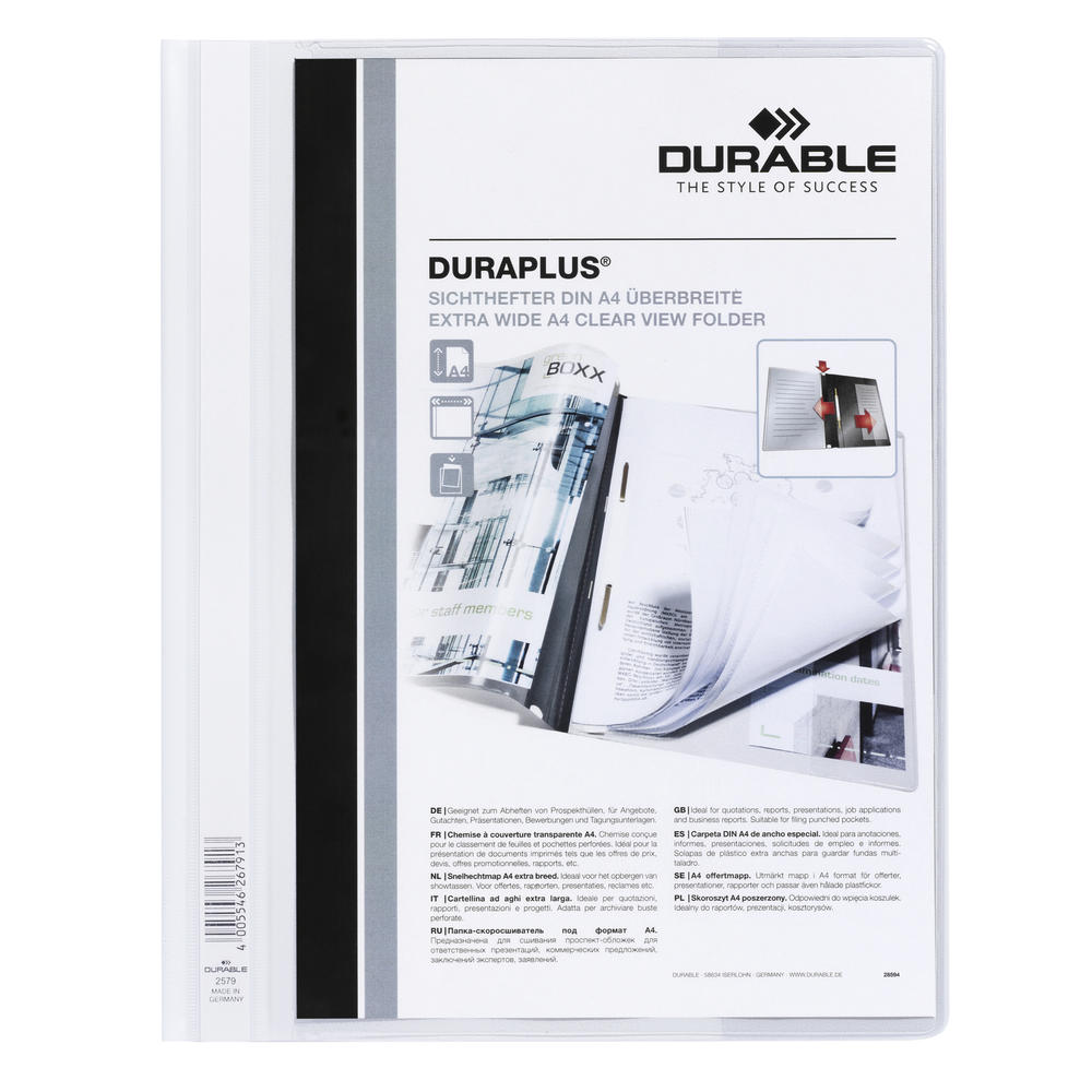 DURABLE Angebotshefter DURAPLUS 257902 DIN A4 PP