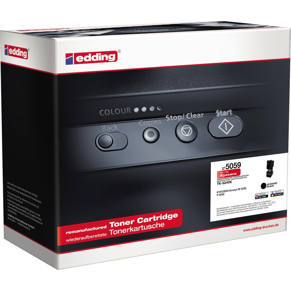edding Toner 18-5059 wie Kyocera TK-5240K schwarz