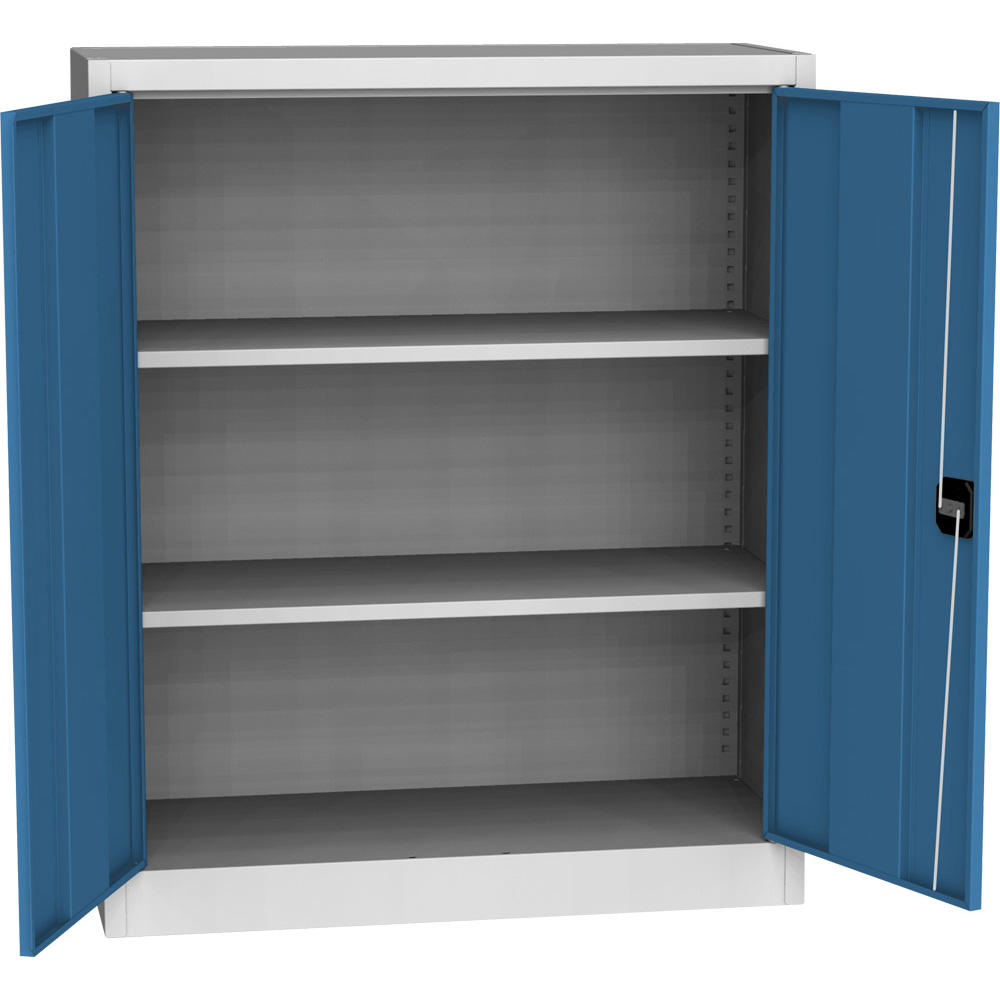 Werkstattschrank SERIE T 110 | Lichtblau RAL 5012 | 950