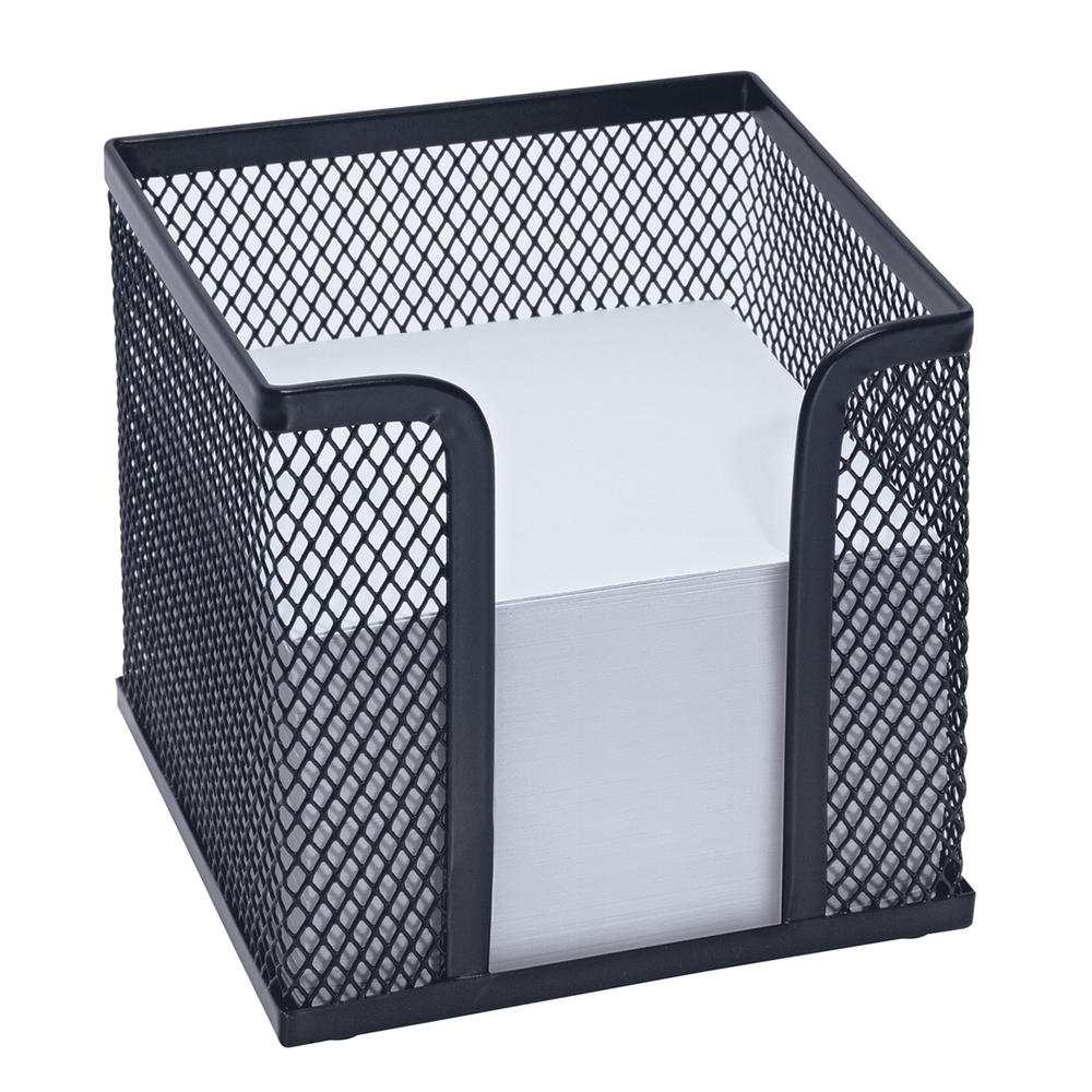 WEDO Zettelbox Office 65701 10x10x10cm Drahtmetall
