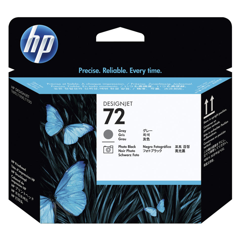 HP Druckkopf C9380A Nr.72 fotoschwarz/grau