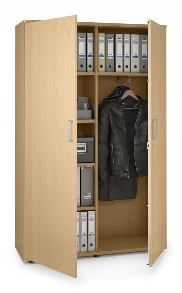 Garderobenschrank MULTI MODUL-PRO | Buchedekor | 1200 | 1890 mm (5 OH)