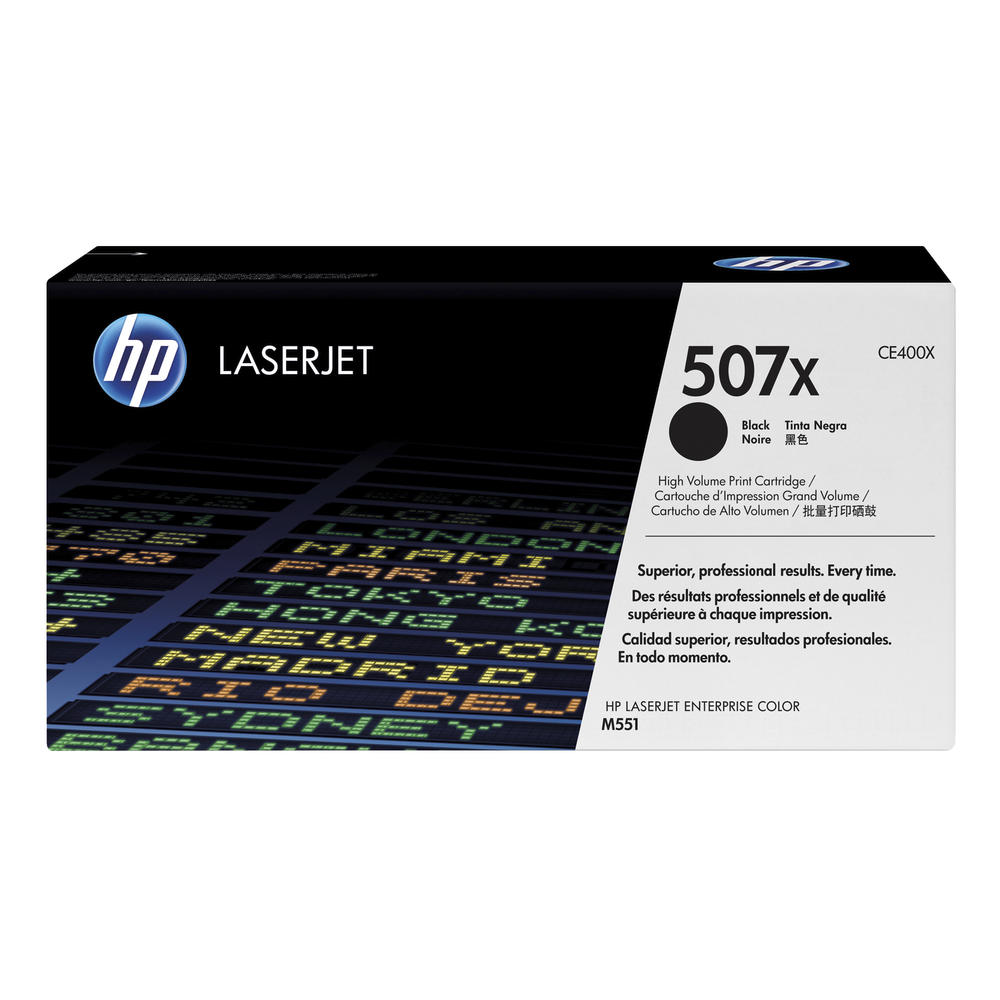HP Toner CE400X 507X 11.000Seiten schwarz