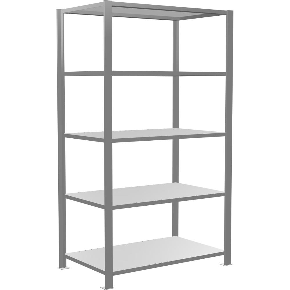 Steckregal ST 3000 | Verzinkt | 1800 | ohne Anschlagleiste | 1000 | beidseitige