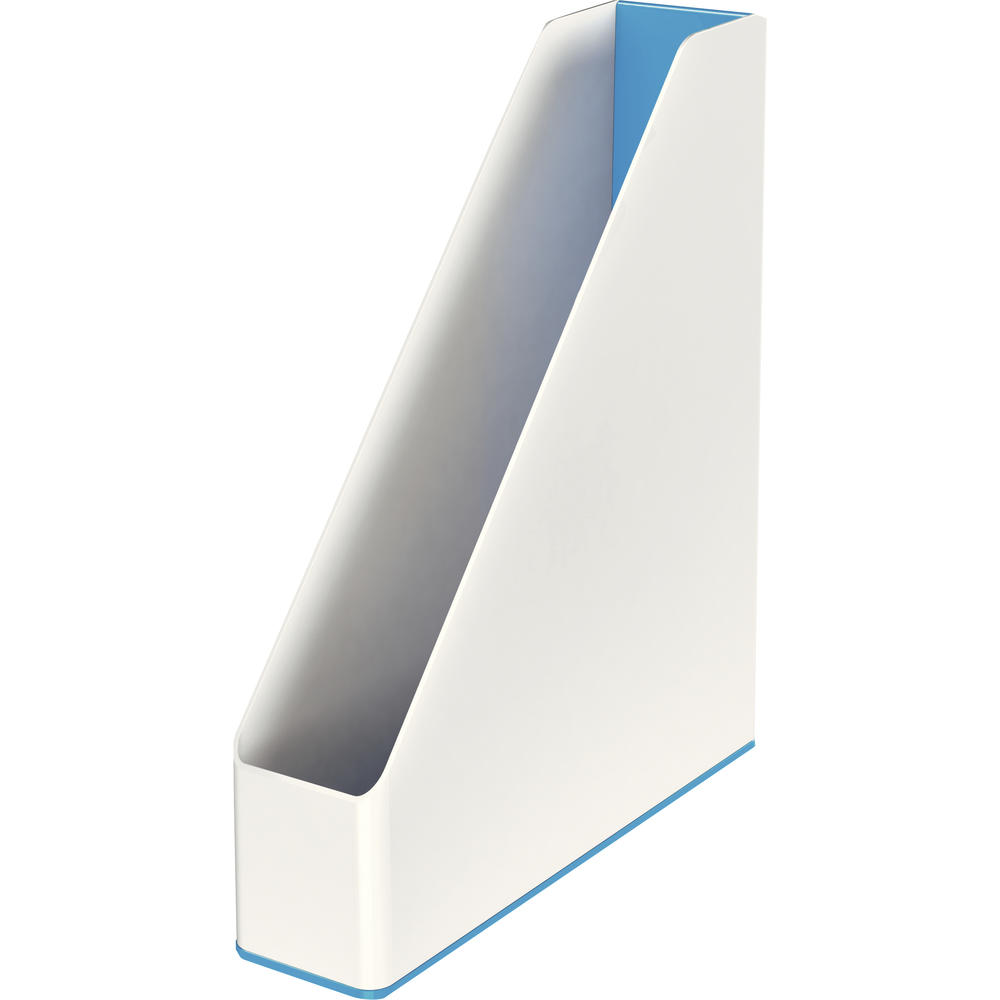 Leitz Stehsammler WOW 53621036 DIN A4 PS weiß/blau