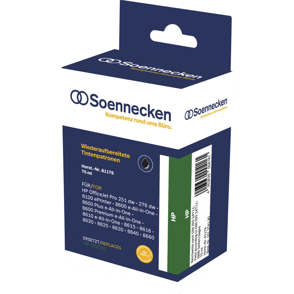 Soennecken Tintenpatrone 81176 wie HP CN045AE