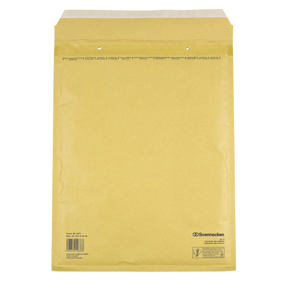 Soennecken Luftpolstertasche 1977 H/5 260x360mm hk