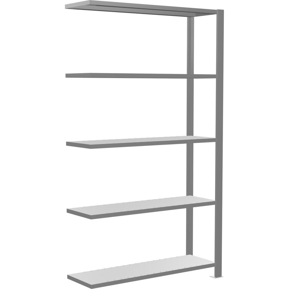 Steckregal ST 3000 - Anbauregal | Verzinkt | 1800 | mit Anschlagleiste | 1000 | einseitige