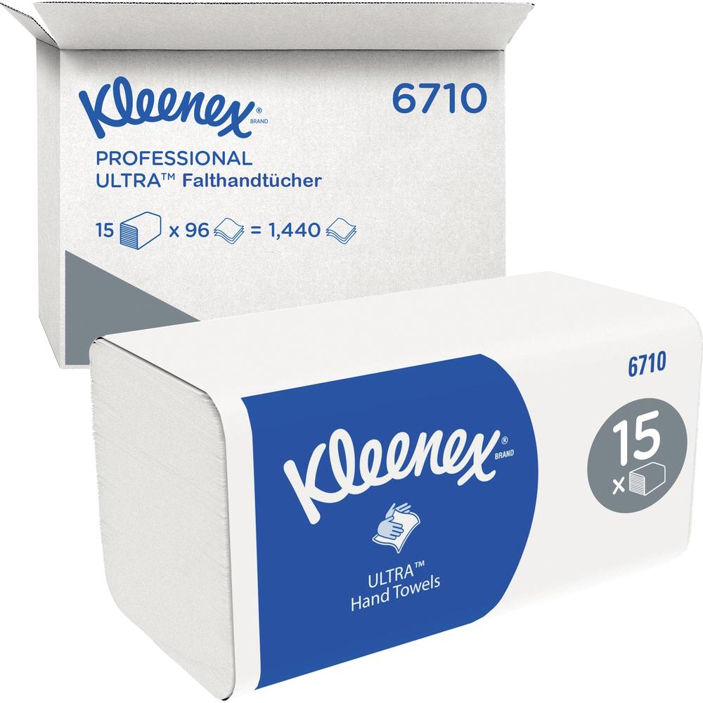 Kleenex Papierhandtuch Ultra Super Soft 6710 weiß