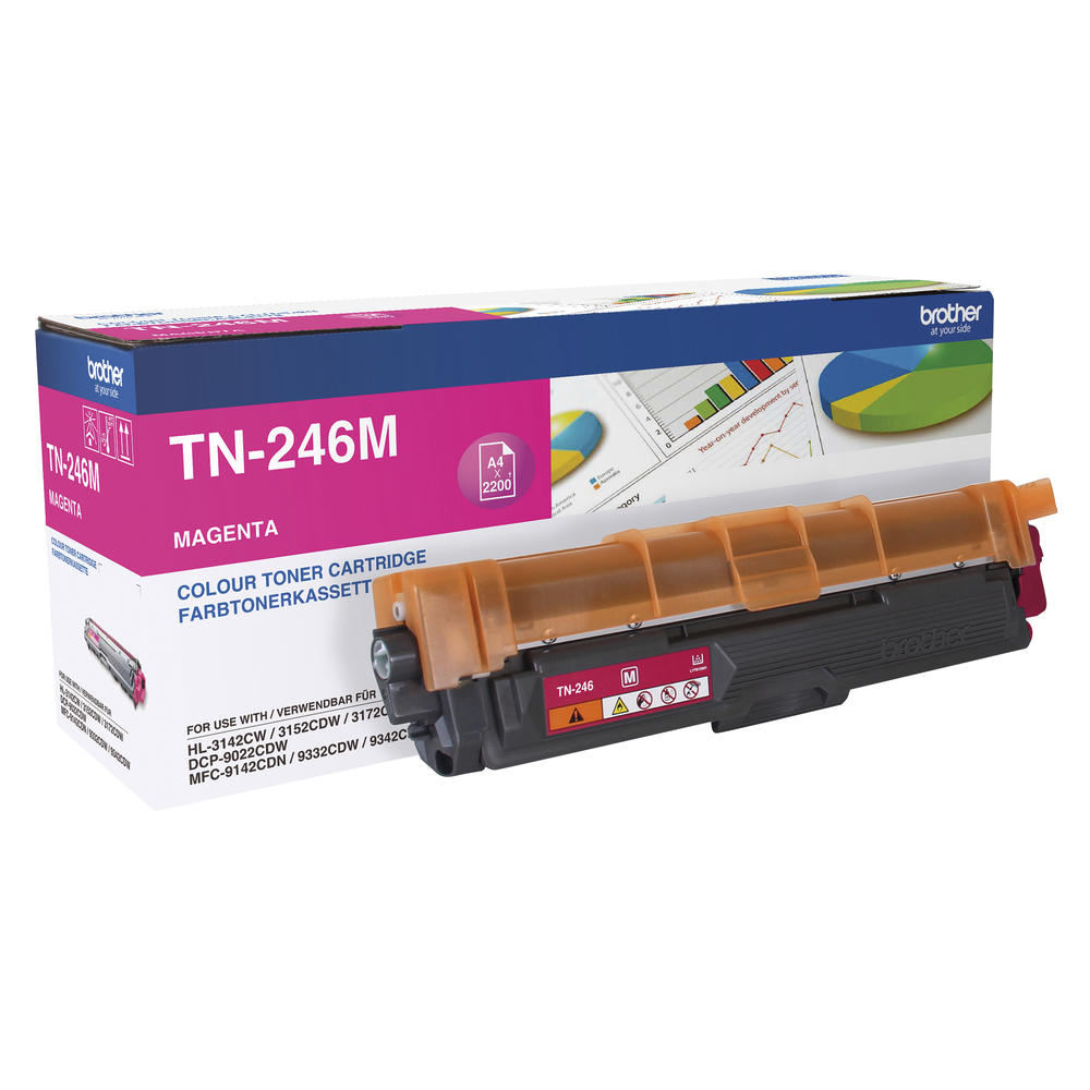 Brother Toner TN246M 2.200Seiten magenta