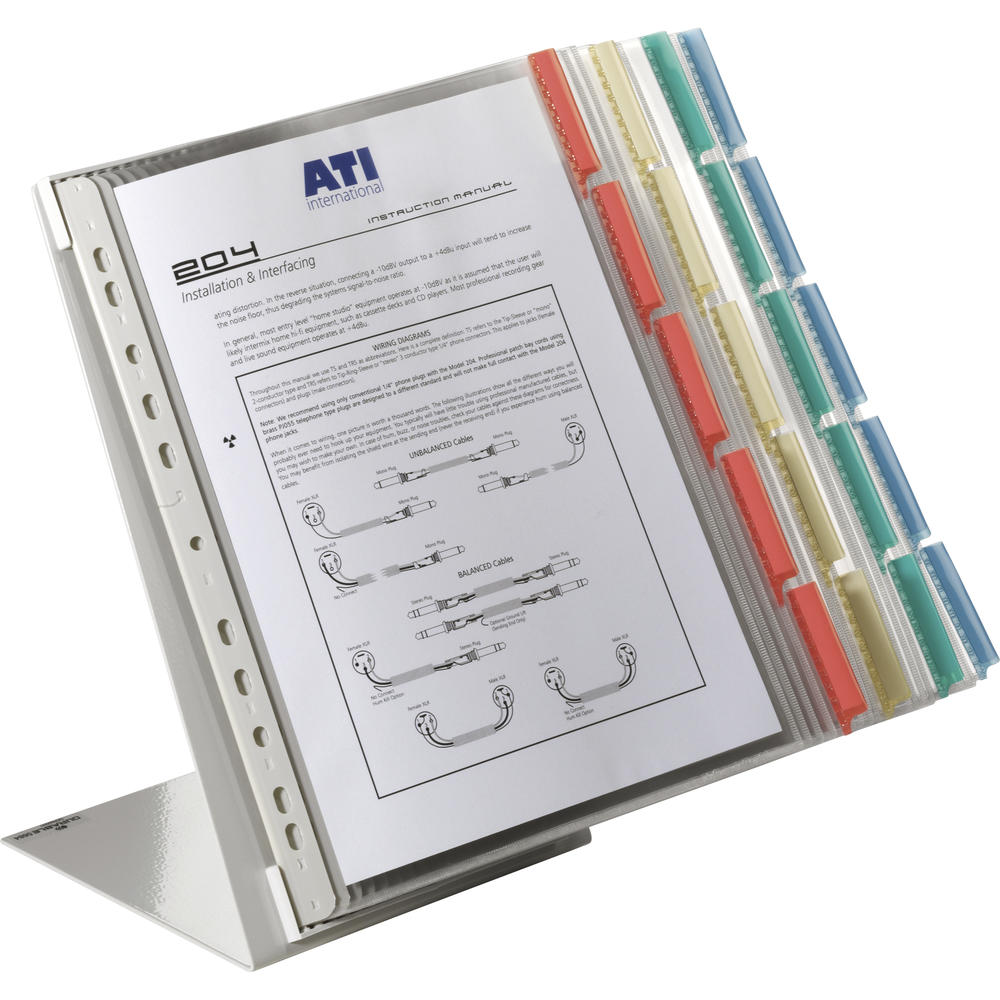DUR Sichttafelsystem table 568800 Tischständer mit